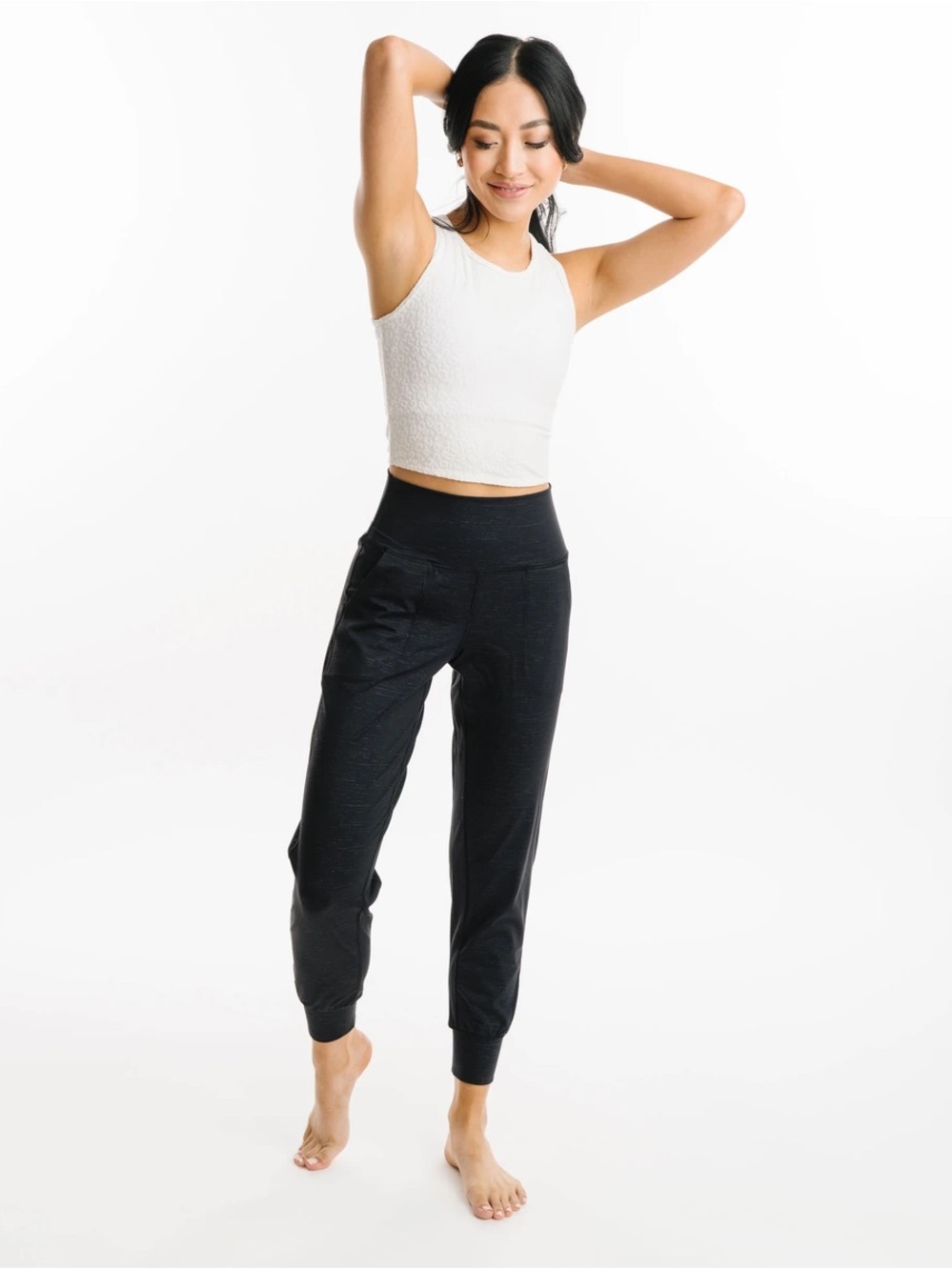 Black Code Joggers